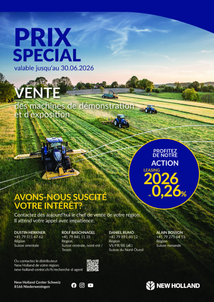 260039 CHF Bucher LT Flyer New Holland Abverkauf A4 FIN PRINT 300626 Seite 1