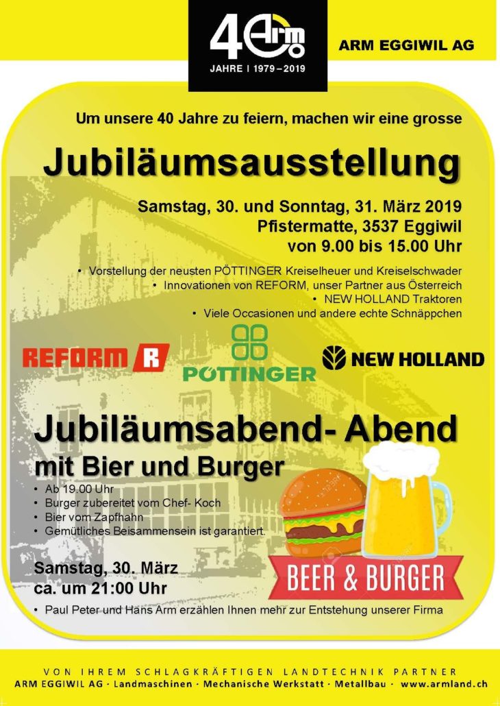 Ausstellung 2019 Arm Eggiwil Ag