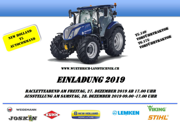 Ausstellung 2019 Wüthrich Münsingen