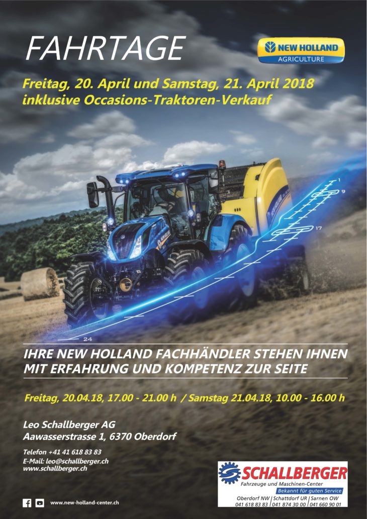 Fahrtage Haendler Schallberger Presse
