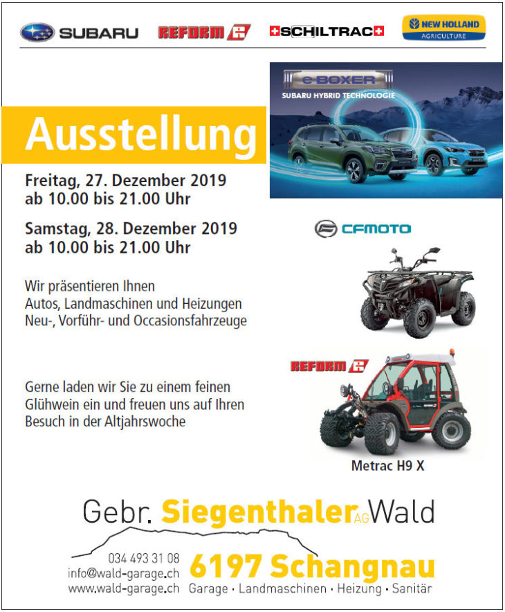 Flyer Gebr Siegenthaler 12 19