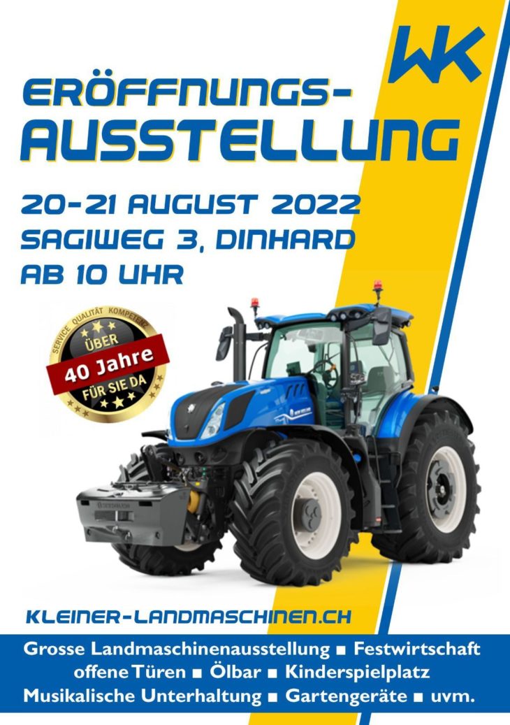 Eröffnung Ausstellung flyer