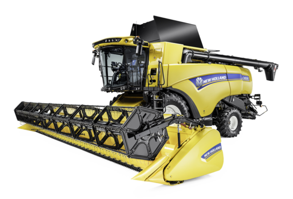 New Holland : Réglage automatique de la moissonneuse-batteuse